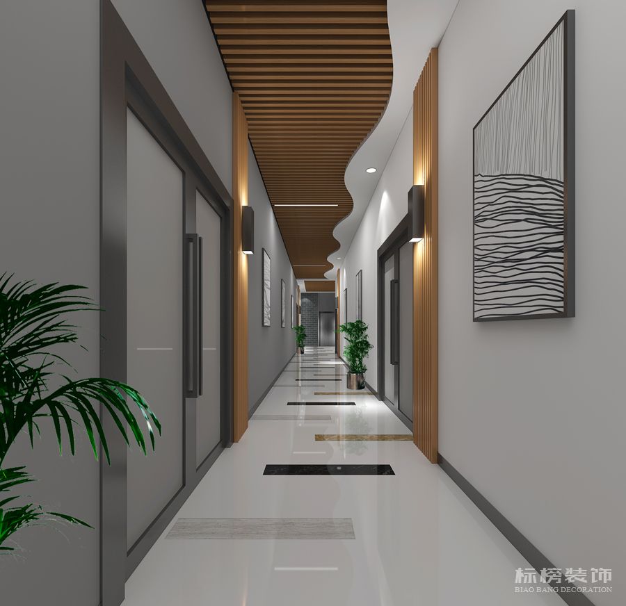 銷(xiāo)售中心辦公樓室內(nèi)裝修